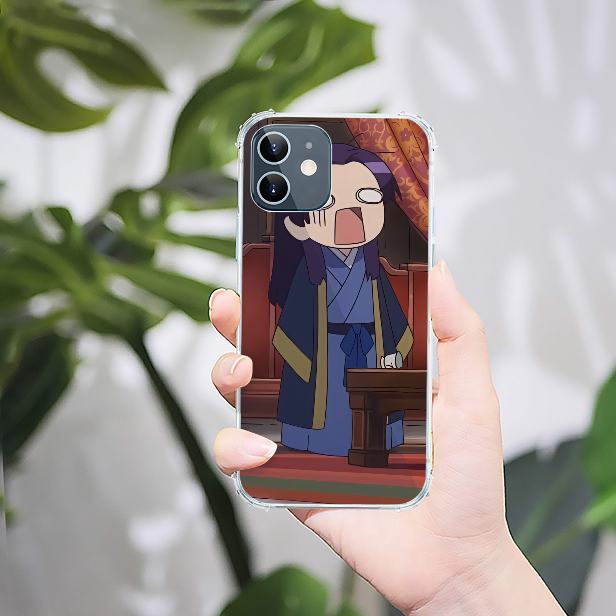 （画像用） 薬屋のひとりごと The Apothecary Diaries 【iPhone 12シリーズ対応】透明スマホケース（クリアソフトケース）
